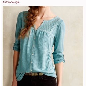 Meadow Rue Tavia Peasant Top. XS